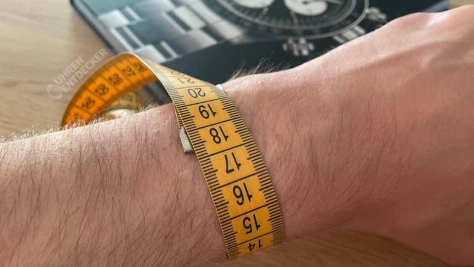 Uhren Handgelenkumfang messen Größe Wo messen